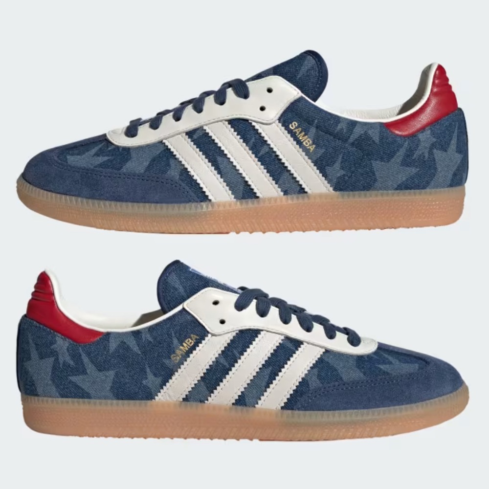 🇺🇸 ADIDAS SAMBA INDEPENDENCE STARS 🇺🇸 - Picture 2 of 6